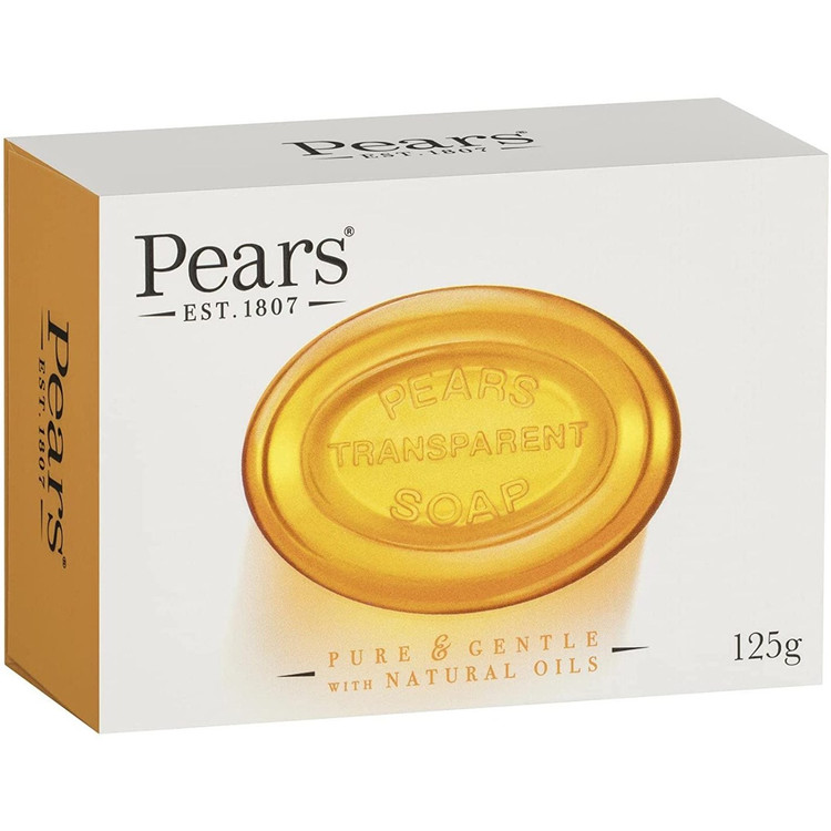 انواع صابون شستشوی صورت Pears همراه با رایحه روغن های طبیعی 125 گرم.