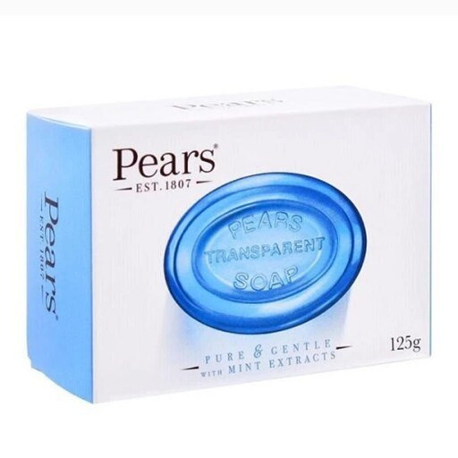 انواع صابون شستشوی صورت Pears همراه با رایحه روغن های طبیعی 125 گرم.
