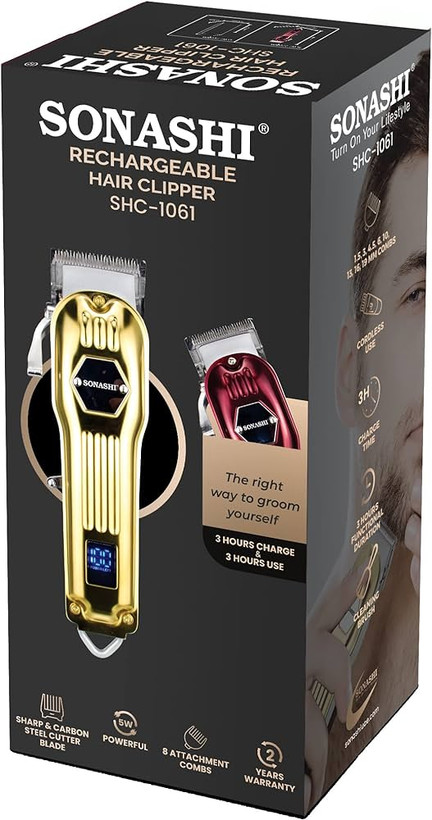 ماشین اصلاح شارژی سر و صورت سوناشی مدل SHC-1061