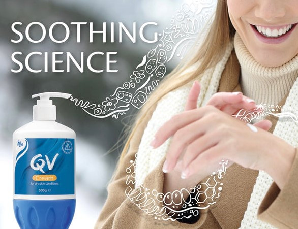 کرم مرطوب کننده و آبرسان کیو وی مدل QV Cream Repair Suitable For All Skin Types