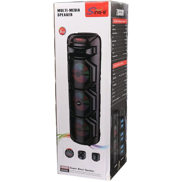 اسپیکر بلوتوثی قابل حمل مدل ZQS-8301