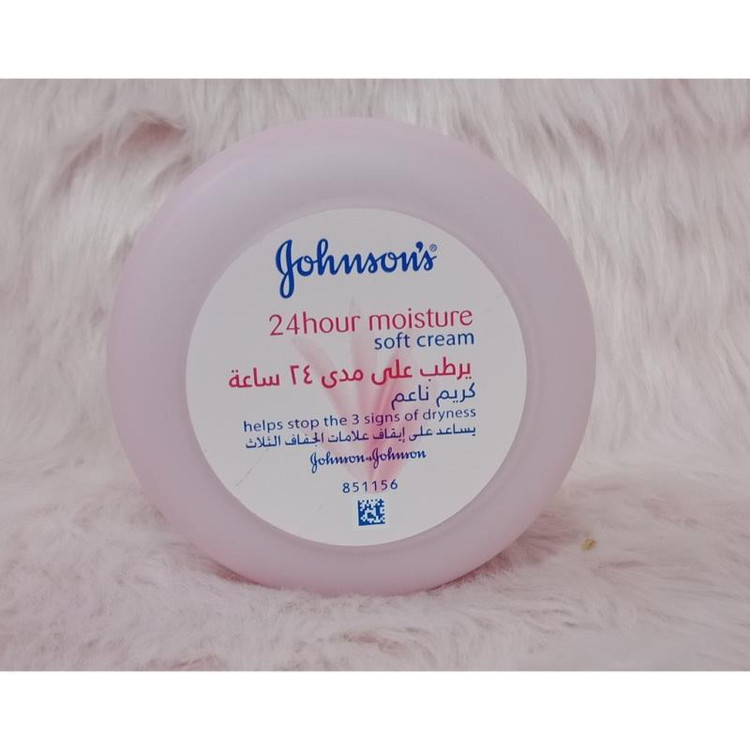 کرم مرطوب کننده دست و صورت جانسون حجم ۲۰۰ میلی لیتر