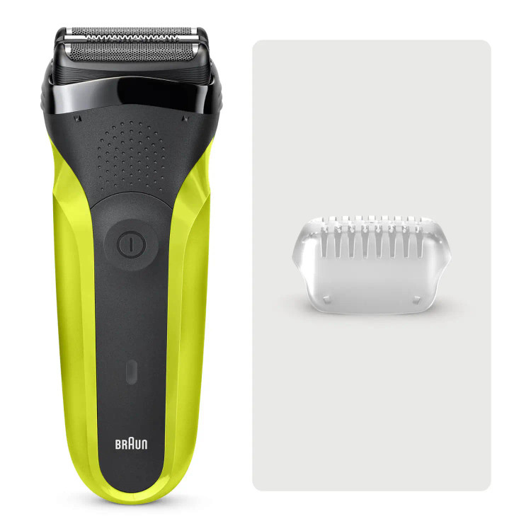 ریش تراش برقی Braun 300BT آلمان رنگ فسفری