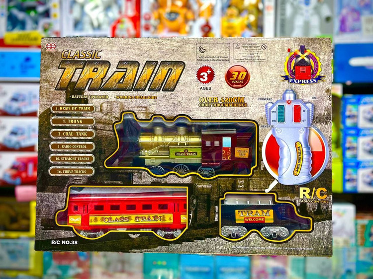 قطار بازی کنترلی مدل Classic Train