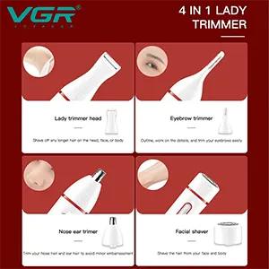 موزن گوش و بینی 4 کاره وی جی آر V-725