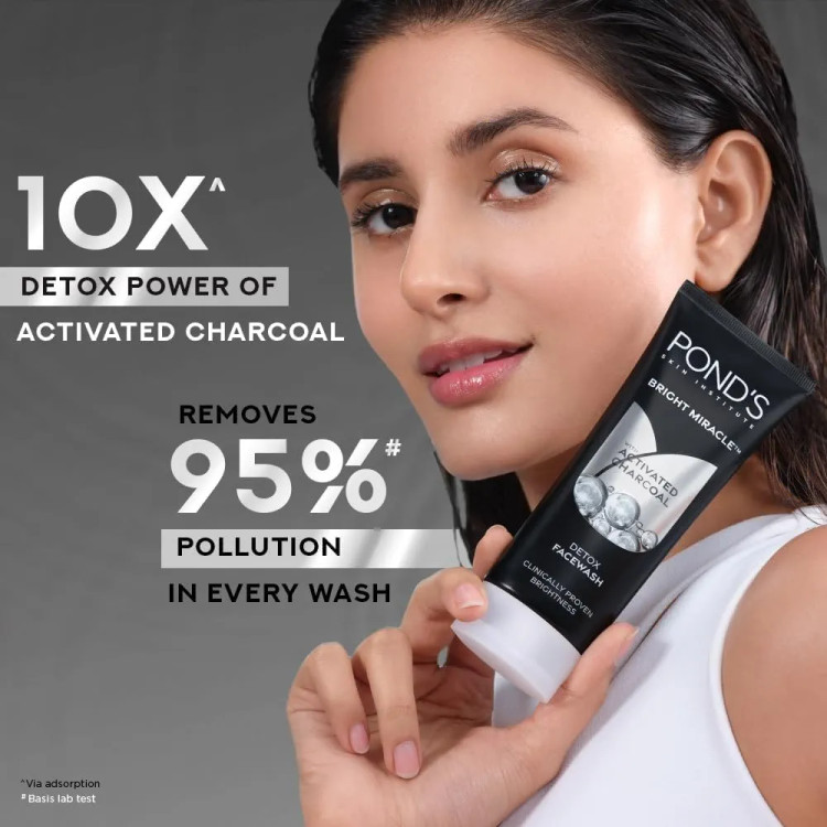فیس واش زغال Pond's Bright Miracle