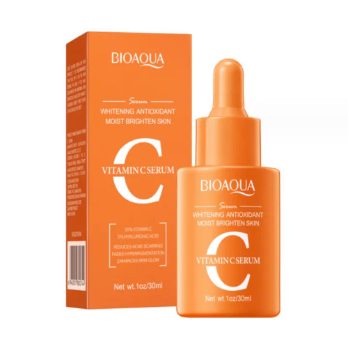 Bioaoua ویتامین C سرم سفید کننده لکه های تیره 30 میلی لیتر