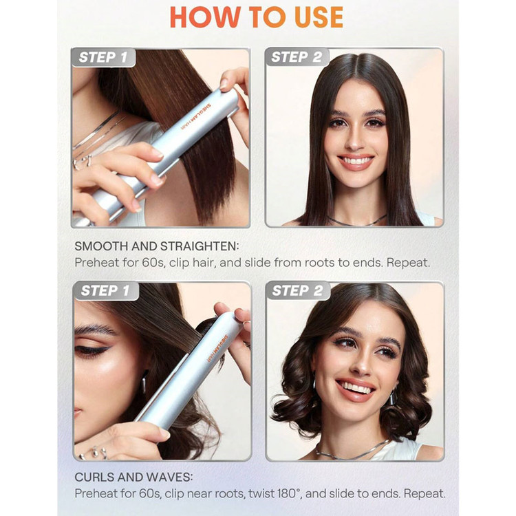 اتو مو مسافرتی شیگلم Travel Buddy Mini Hair Straightener