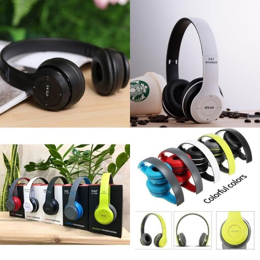 هدفون بی سیم مدل P47 EDR
