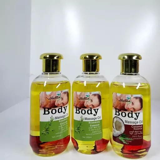 روغن ماساژ بدن رایحه نارگیل