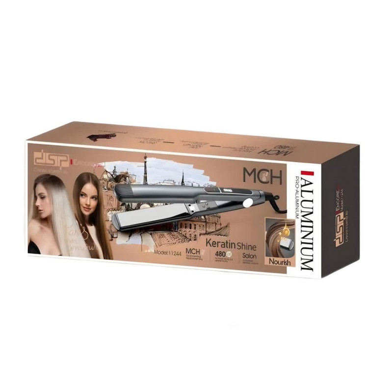 اتو مو کراتین حرفهای DSP مدل DSP-11244 با تکنولوژی KeratinShine