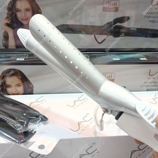 فر کننده مو حالت دهنده مو لایچی مدل KERATIN PROTEIN 25MM HAIR CURLER LAICHY L-31