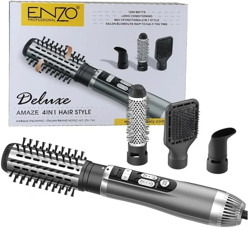 سشوار چرخشی، 4 کاره، برند انزو پروفیشینال ENZO، مدل EN-749