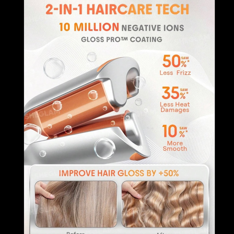 فر کننده مو ساحلی شیگلم مدل Sheglam Beach Babe Hair Waver