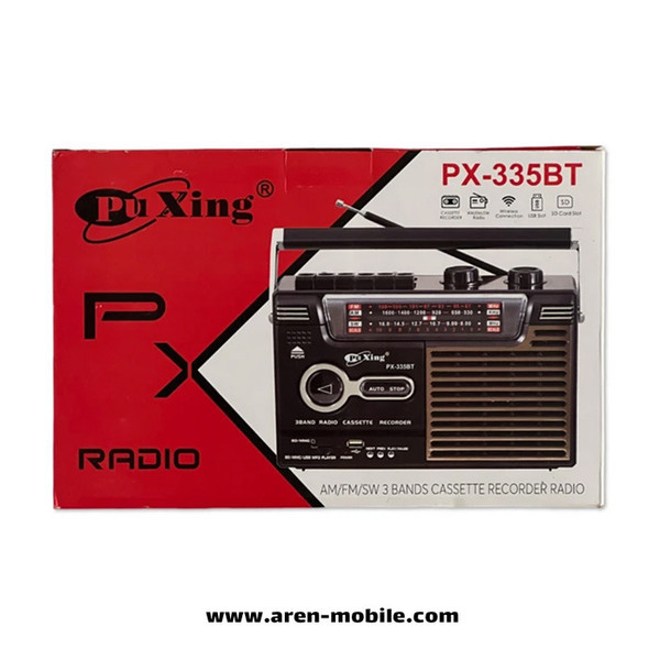 رادیو کاست خور پوکسینگ اصل px-335Bt puxing