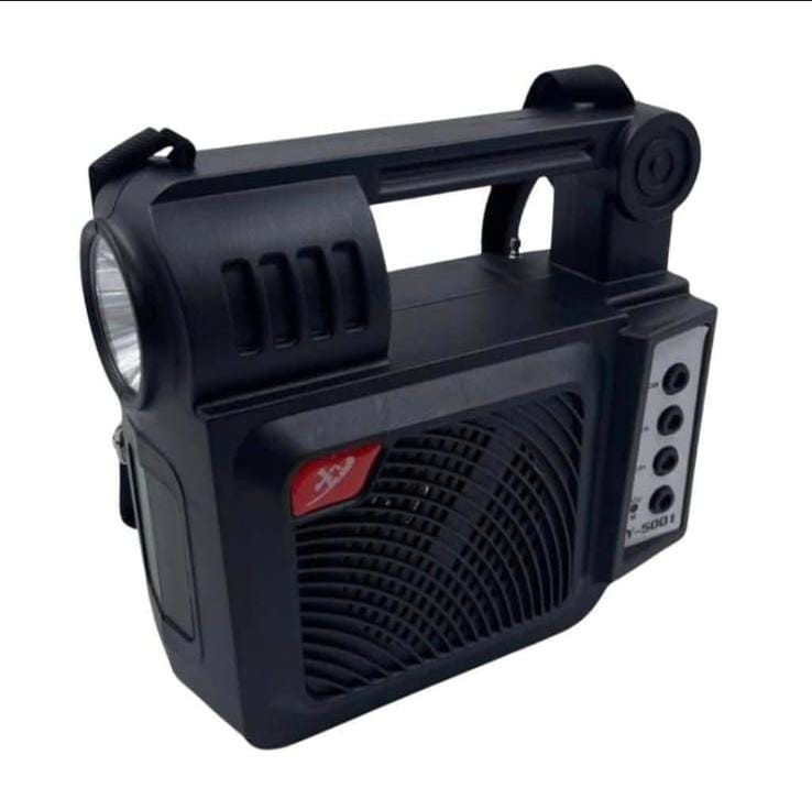 چراغقوه خورشیدی چندمنظوره، اسپیکر دارای رادیو و بلوتوث مدل HZY-5001