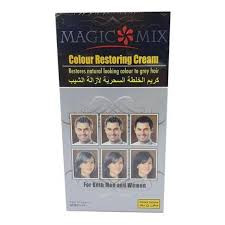 کرم رفع تدریجی سفیدی مو مجیک میکس مدل Colour Restoring Cream حجم 250 میلی لیتر ساخت تایلند