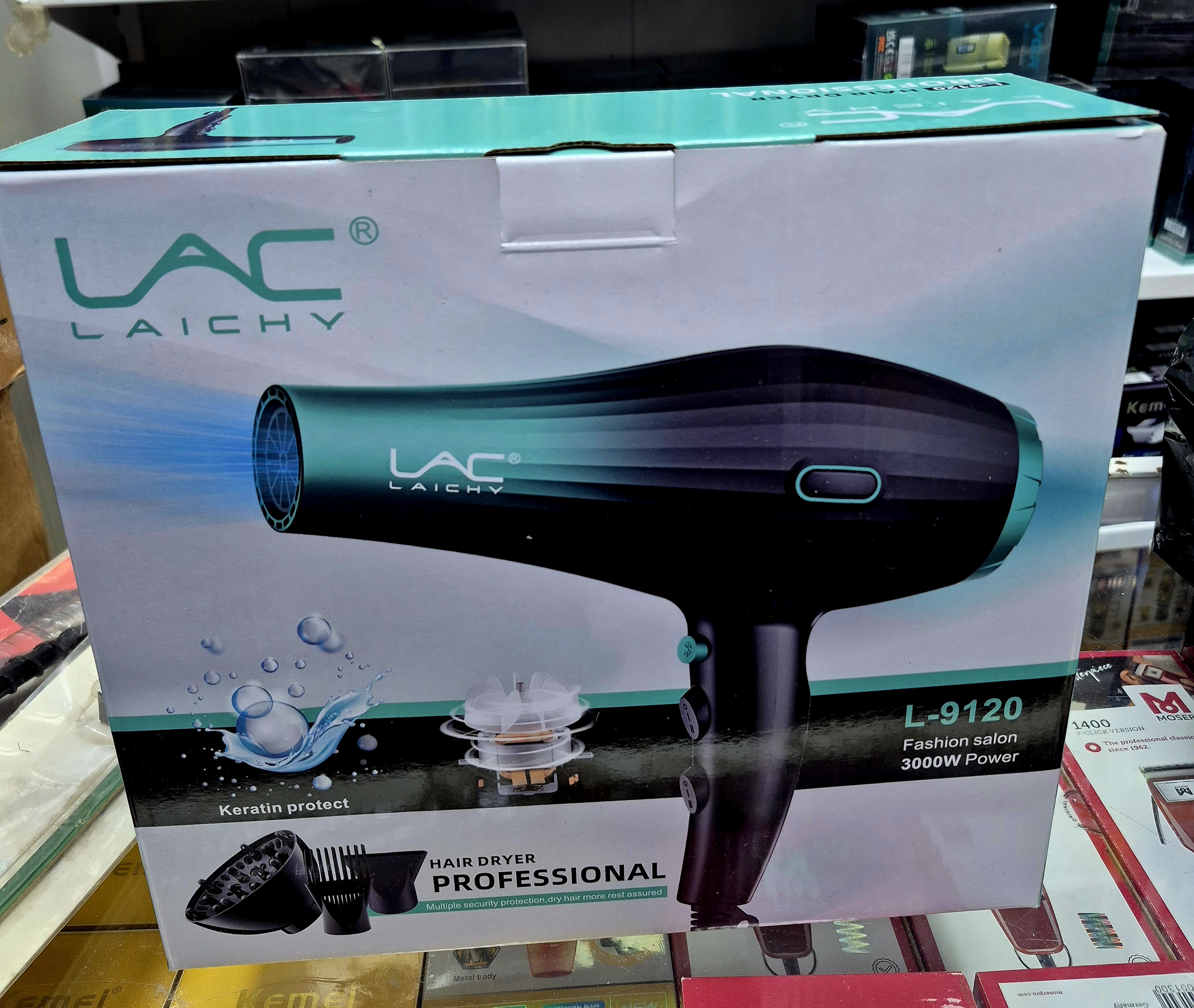 سشوار حرفه‌ای LAC سالنی 3000 وات مدل L-9120