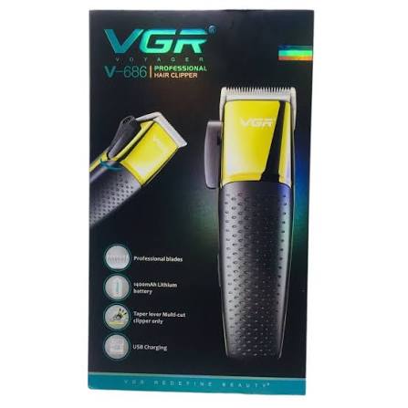 ماشین اصلاح موی سر و صورت وی جی ار مدل V-686