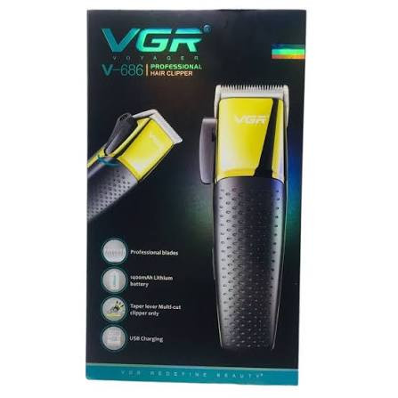 ماشین اصلاح موی سر و صورت وی جی ار مدل V-686