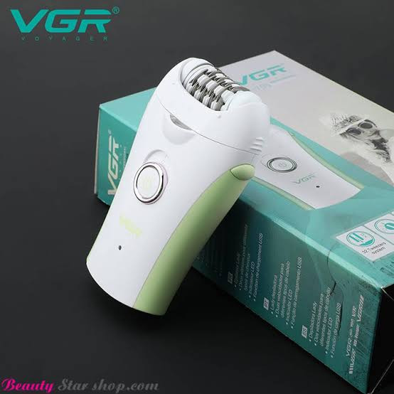 اپیلاتور وی جی آر مدل V-705 شارژی چند کاره