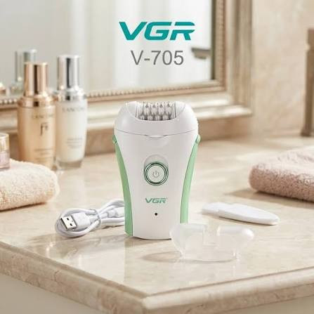 اپیلاتور وی جی آر مدل V-705 شارژی چند کاره